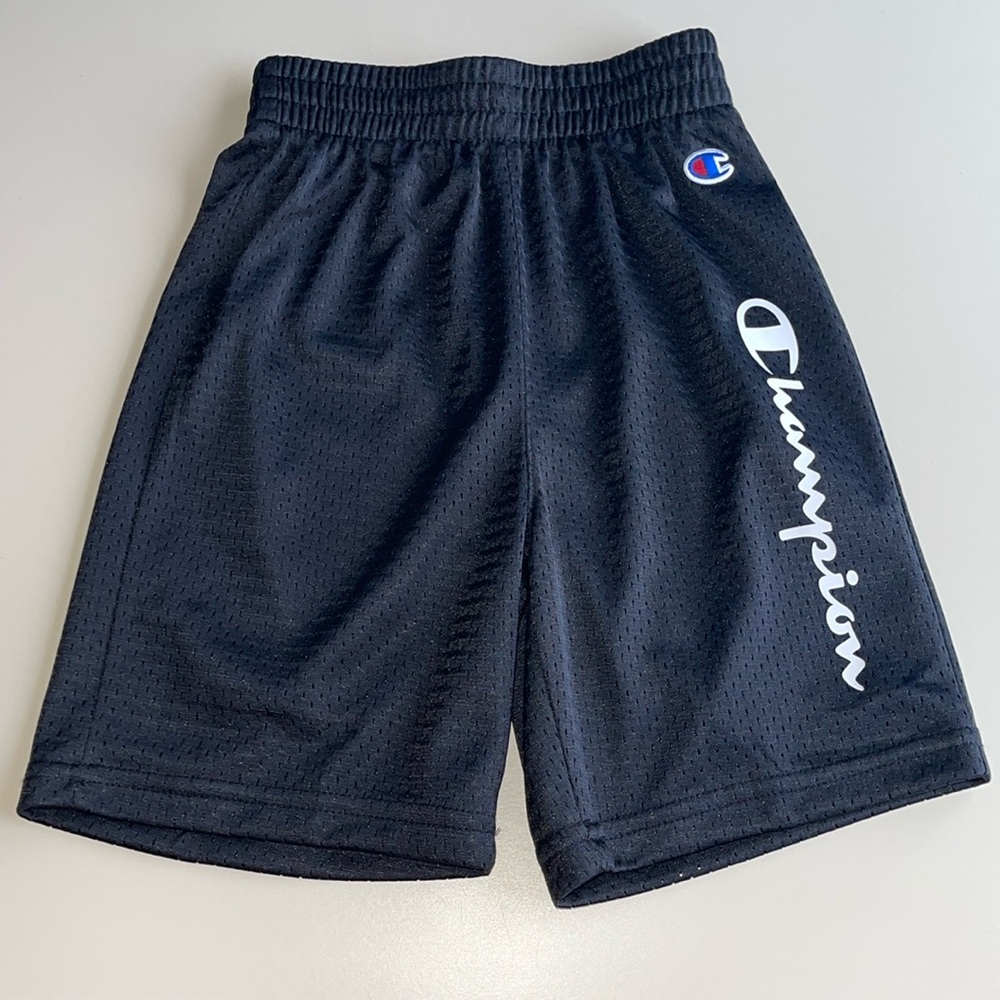Champion Black Mesh Shorts